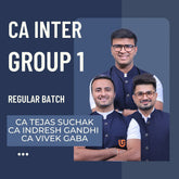 CA Inter Group 1 Combo | Regular Batch by Ultimate CA | For Jan 26 & May 26 Exams